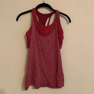 Lululemon twist and toil workout tank